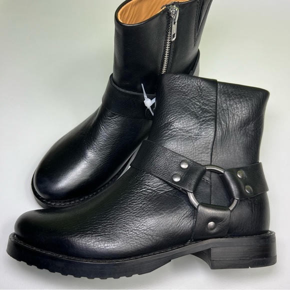 Frye Veronica flex harness black boots size 6 New - Picture 3 of 10
